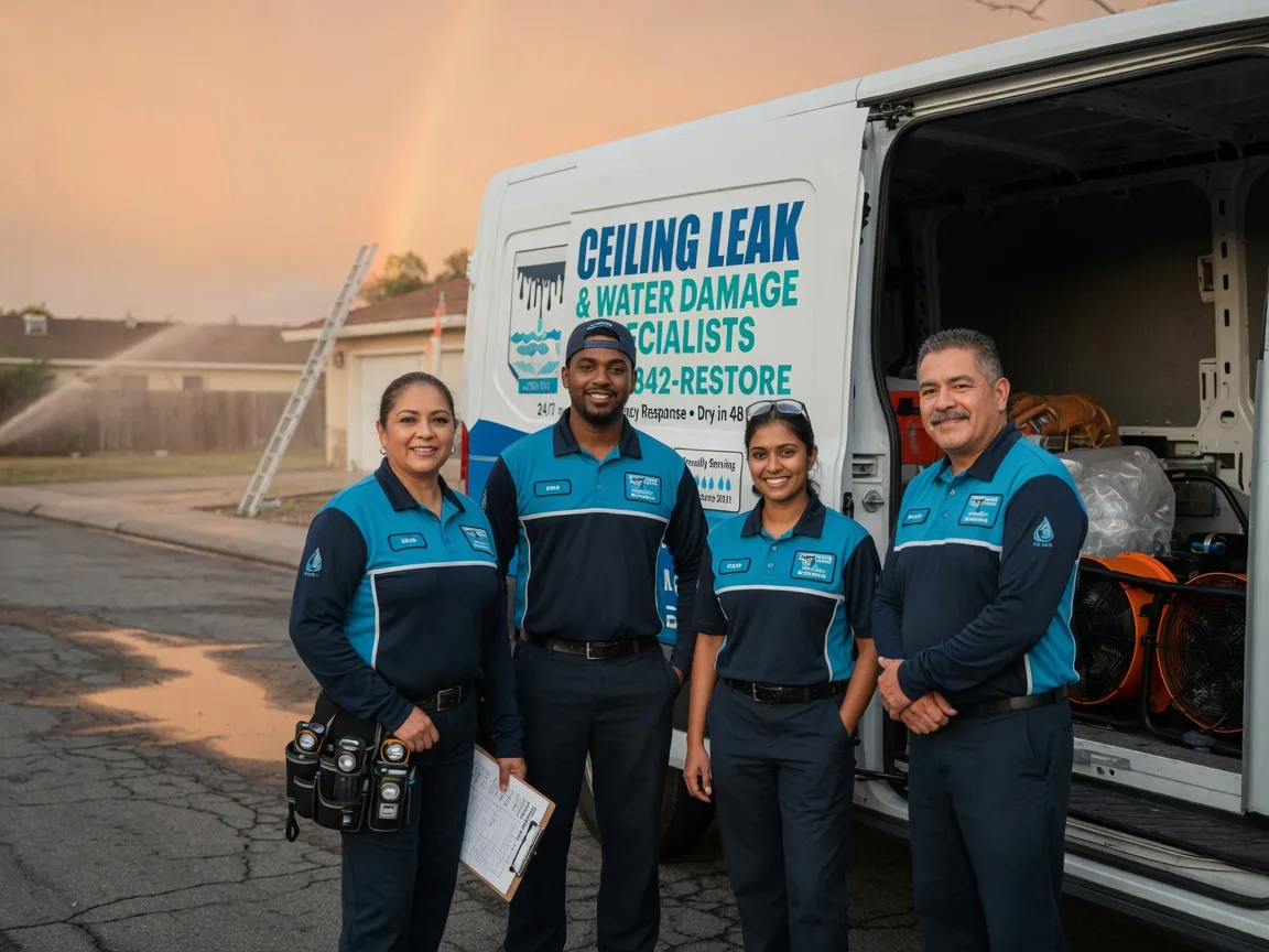 Ceiling Leak Cleanup company in Waukomis, OK