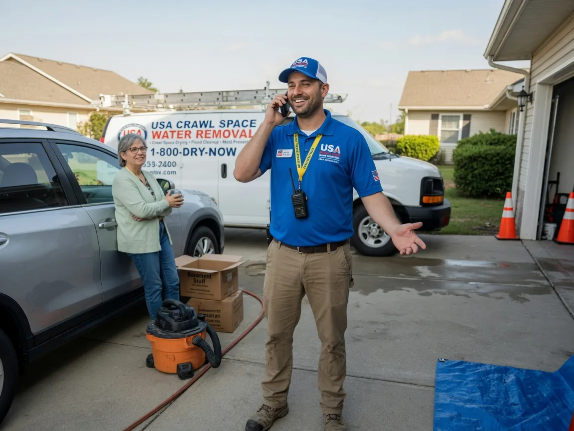 Crawl Space Water Removal Waukomis, OK FAQs